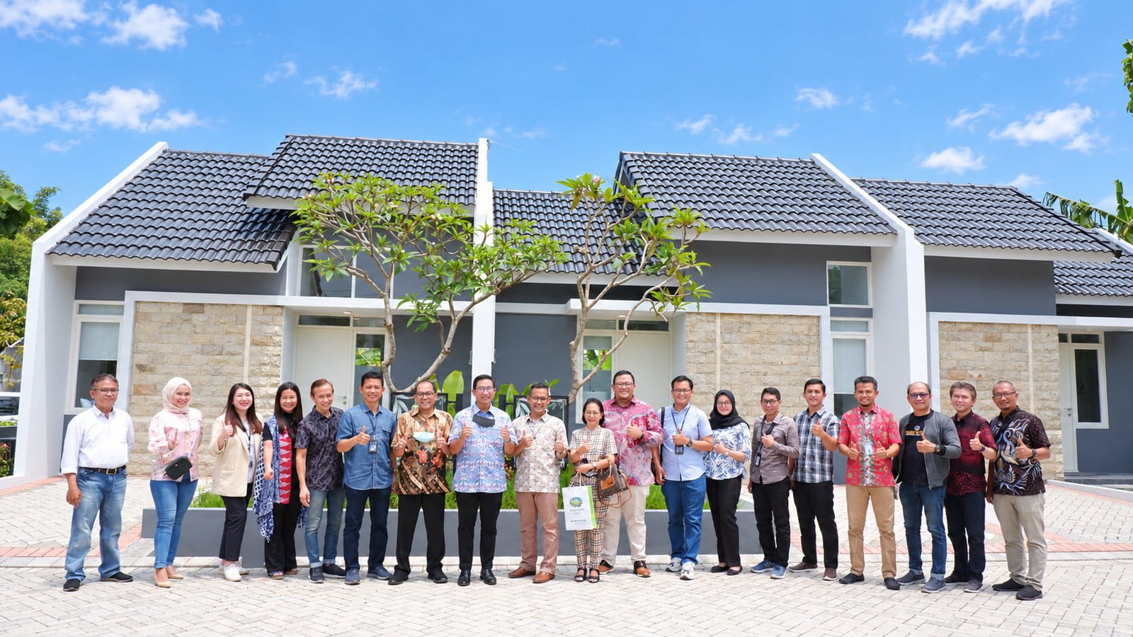 Peresmian Rumah Contoh