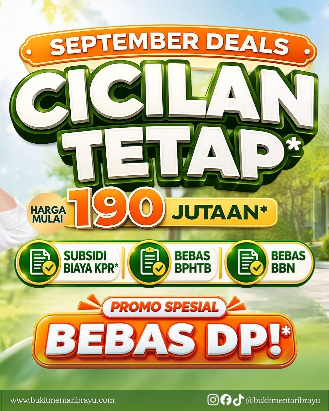 🏡🔥 SEPTEMBER DEALS DI BUKIT MENTARI BRAYU!